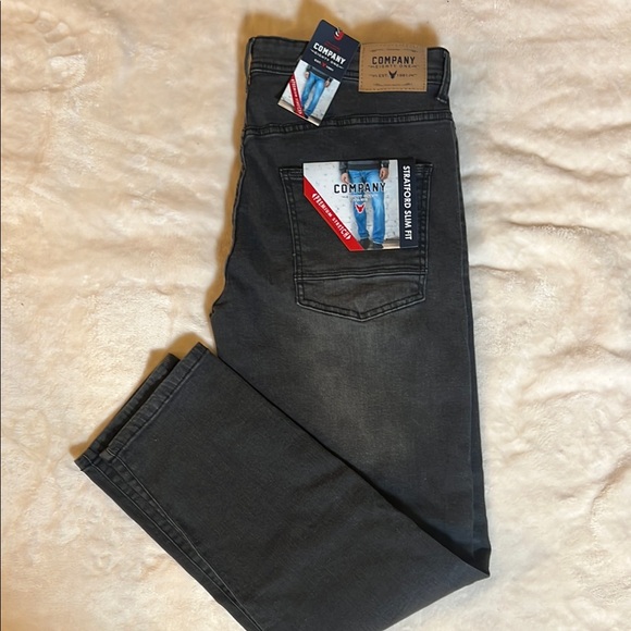 Company Eighty One Other - Company Eighty One Men’s Black Jeans Stratford Slim Fit Size 36x32 NWT